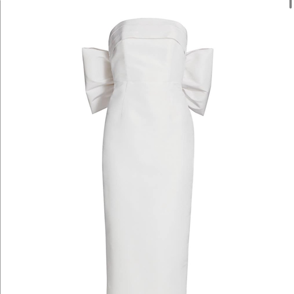 Alexia Maria Margaret Bow Silk Dress. Purchased as size 4 but altered to a 2